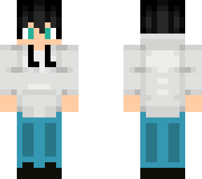 boy that has less and less detail the lower you look