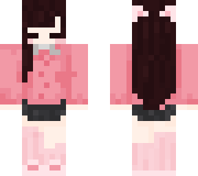 cute pink uniform