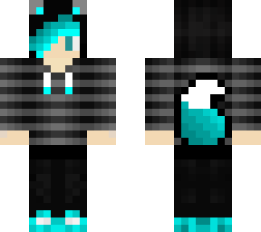 cyan wolf boy
