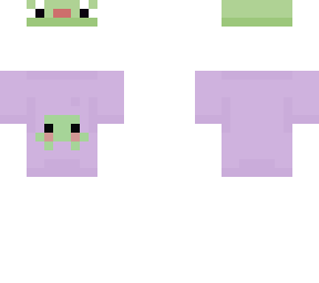 frog hat with frog shirt base