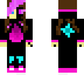 girl half enderman