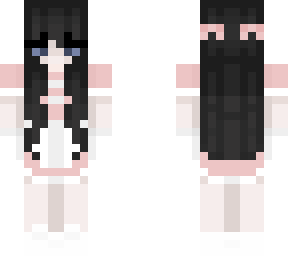 girl pink maid dress