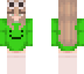 girl w dream hoodie and gogy glasses