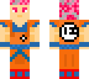 goku super saiyan god (enhanced version)