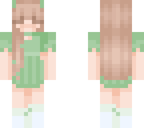 green summer dress