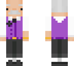 handsome prom chaperone (old man)