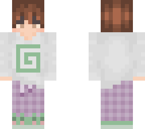 karl in pyjamas (plaid)