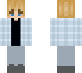 me in blue flannel