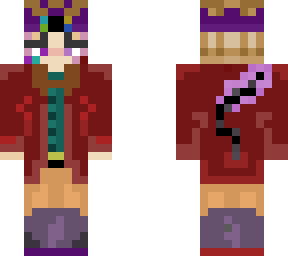 my big ol character in ender form >:)