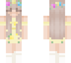 pan yellow flower skin