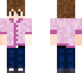 pink shirt
