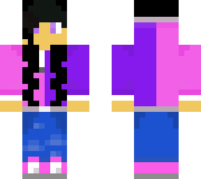 purple and pink hoodie (this is for a friend)