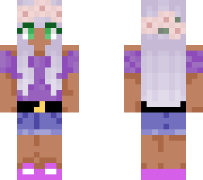 purple girl <3