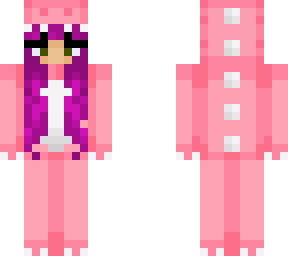 purple haired dino onesie