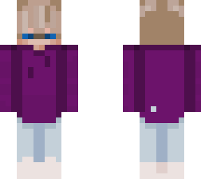 purple shirt boi