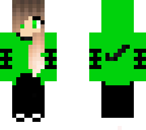 pvp girl skin ( green )