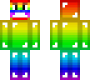 rainbow dude with mask