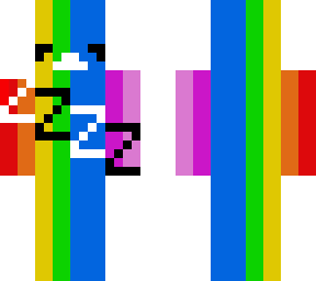 rainbow snoring duck
