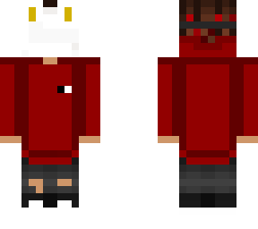red masked bunny boy