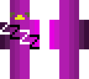 snoring purple duck