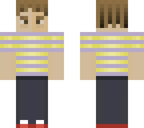 striped shirt boy