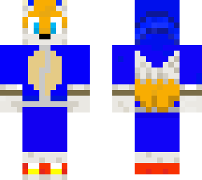 tails disfrasado de sonic