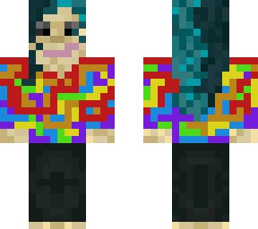 tie-dye girl