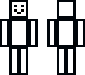 with smile and visible
