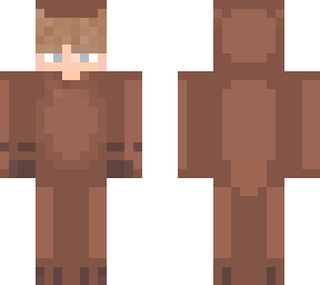 bear onesie skin