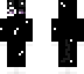 black & white cat