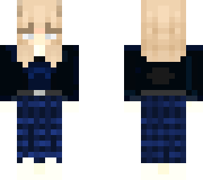 blonde with blue pj pants