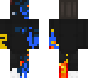 blue fire god