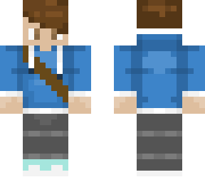 blue hoodie boy