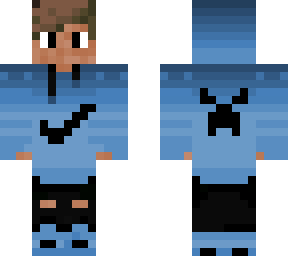 blue nike boy