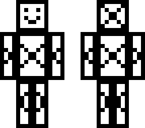 cross man (black and white)