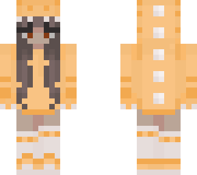dino onesie orange