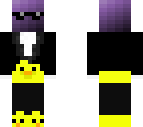 duck tuxedo purple