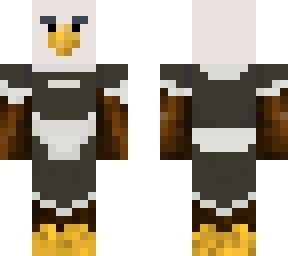 eagle in a maid outfit