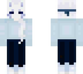 fox skin but i changed the sweater color
