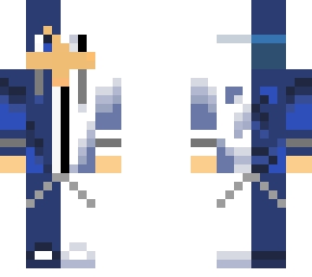 gamer boy ( blue vs white )
