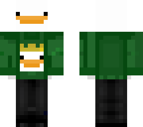 goose with goose king sweater
