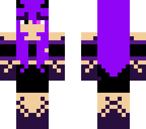 half enderman girl