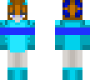 light blue bedwars demon