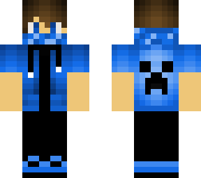 masked ice creeper boy gamer