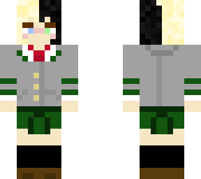 me if i was in mha (girl uniform)
