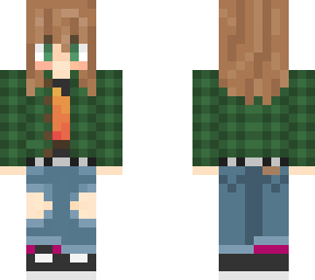 me with fire shirt and green flannel oh yeah