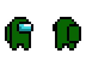 mini green among us skin
