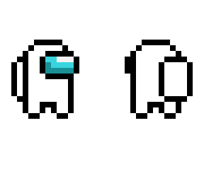 mini white among us skin