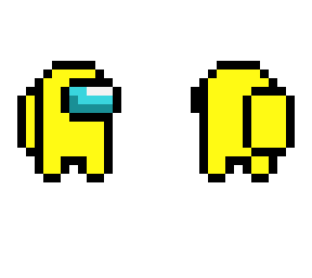 mini yellow among us skin