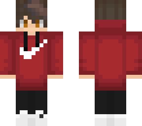 oogabooga in red hoodie
